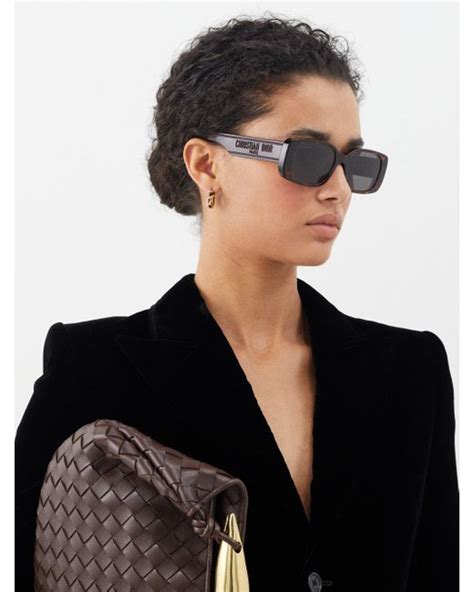 wild dior sunglasses|DIOR Wildior S2U 53mm Rectangular Sunglasses.